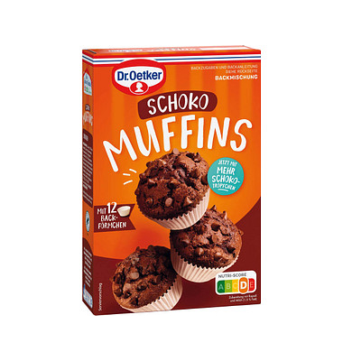 Dr.Oetker Schoko Muffins Backmischung Dr.Oetker Schoko Muffins Backmischung