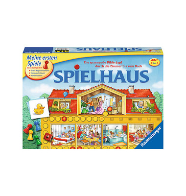 Ravensburger Spielhaus - Die spannede Bilderjagd durch die Zimmer bis zum Dach Brettspiel