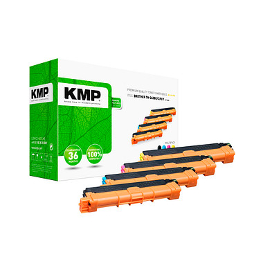 4 KMP B-T09M schwarz, cyan, magenta, gelb Toner ersetzen brother TN243BKCMY