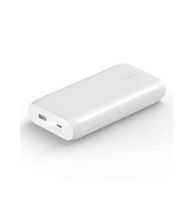 belkin BoostCharge Powerbank 20.000 mAh weiß