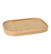 25 PAPSTAR Deckel für Feinkostbecher pure 17,3 x 12,3 cm