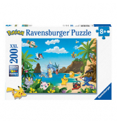 XXL Pokémon - Schnapp sie dir alle! Puzzle 200 Teile