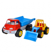 LKW Kipper mit Bagger 107134610 Spielzeugauto