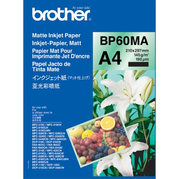 4977766661553 - BP - Papier matt - A3 Nobi (328 x 453 mm) - 25 Blatt - für DCP J4210 Justio MFC-5890 MFC 5890 J4410 J4510