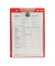 Auftragstaschen Turbo A4 rot 9015-00396