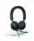 Headset, Evolve2 40 MS, Kopfbügel, Duo, USB C, schwarz