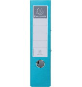 Ordner Teksto Prem'Touch 53652E, A4 80mm breit Karton vollfarbig blau