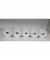 Thermorollen 55080-70733, 80mm x 80m, Kern-&Oslash;: 12mm