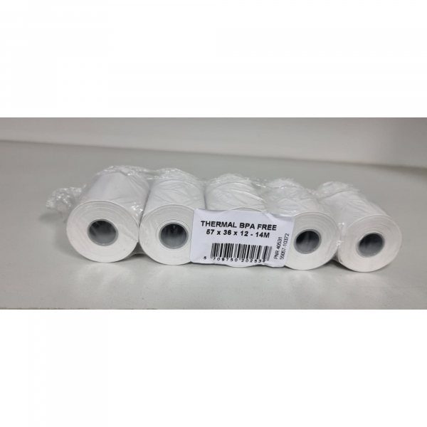 4003969131613 - Thermorollen 55057-20721 57mm x 25m Kern-Ø 12mm 4003969131613 5 Stück