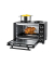 68885 Minibackofen mit Kochplatten schwarz