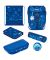 herlitz Schulranzen-Set SoftLight Plus GREENline Deep Sea Kunstfaser blau