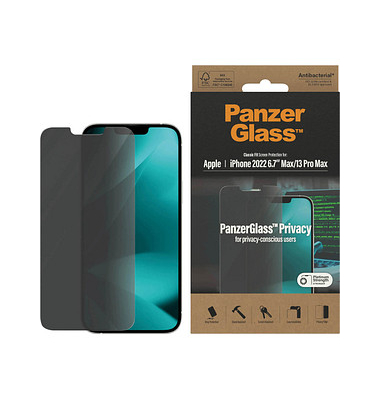 PanzerGlass™ Display-Blickschutzglas für Apple iPhone 13 Pro Max, iPhone 14 Plus