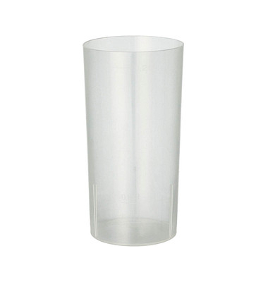 10 PAPSTAR Mehrweg-Trinkbecher Gläser für Longdrinks 0,2 l