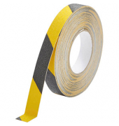 DURABLE Markierungsband DURALINE GRIP gelb, schwarz 25,0 mm x 15,0 m