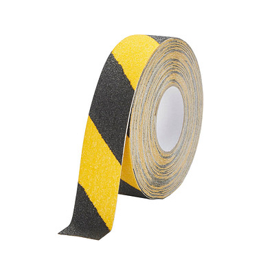 DURABLE Markierungsband DURALINE GRIP+ gelb, schwarz 50,0 mm x 15,0 m