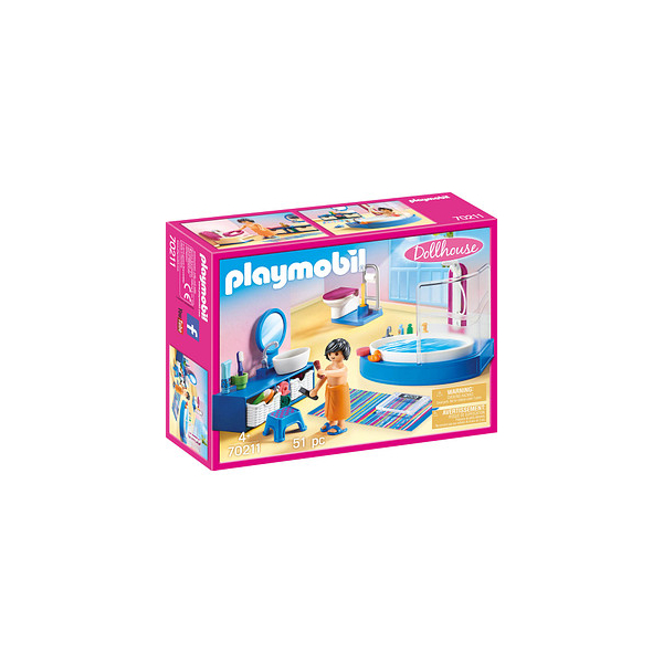 4008789702111 - Dollhouse 70211 Badezimmer Spielfiguren-Set 4008789702111 Playmobil 4008789702111 - Dollhouse 70211 Badezimmer Spielfiguren-Set 4008789702111 Playmobil