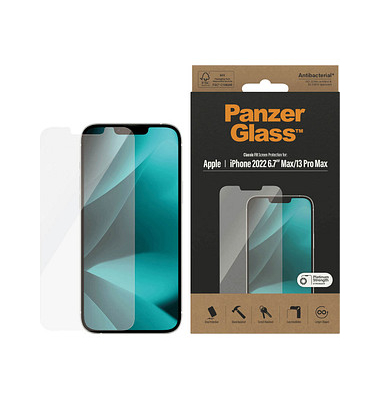 PanzerGlass™ Display-Schutzglas für Apple iPhone 13 Pro Max, iPhone 14 Pro Max