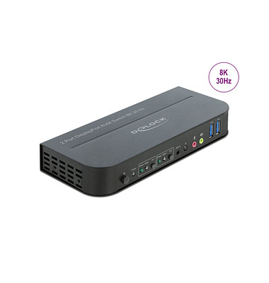 DeLOCK 11482 8K 30 Hz KVM-Switch