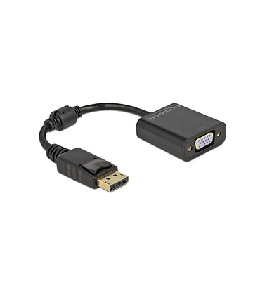 DeLOCK DisplayPortVGA Adapter 0,15 m schwarz