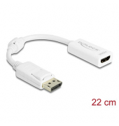 DeLOCK DisplayPortHDMI Adapter 0,12 m weiß