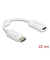 DeLOCK DisplayPortHDMI Adapter 0,12 m weiß