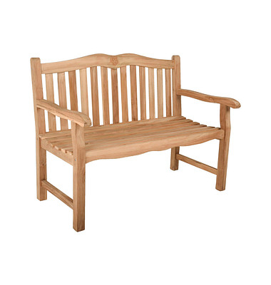 Garden Pleasure Gartenbank Romang 940262 braun Holz 120,0 cm