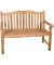 Garden Pleasure Gartenbank Romang 940262 braun Holz 120,0 cm