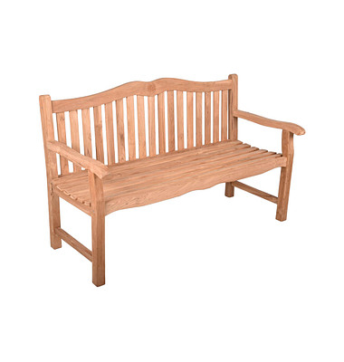 Garden Pleasure Gartenbank Romang 940263 braun Holz 150,0 cm