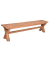 Garden Pleasure Gartenbank Kisar 940282 braun Holz 200,0 cm