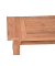 Garden Pleasure Gartenbank Kisar 940282 braun Holz 200,0 cm