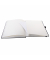 Notizbuch E-744829 00, schwarz, A4, kariert, 80g, 96 Blatt / 192 Seiten
