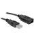 DeLOCK USB 2.0 ARS232 Adapter 0,8 m schwarz