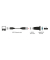 DeLOCK USB 2.0 ARS232 Adapter 0,8 m schwarz