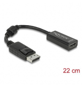 DeLOCK DisplayPortHDMI Adapter 0,12 m schwarz