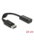 DeLOCK DisplayPortHDMI Adapter 0,12 m schwarz