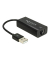 DeLOCK USB 2.0 ARJ-45 Adapter 0,15 m schwarz