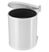 Hailo 3555-001 Mülleimer 15,0 l weiß
