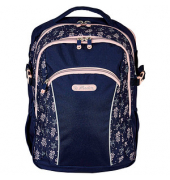 Schulrucksack Ultimate Kunstfaser blau