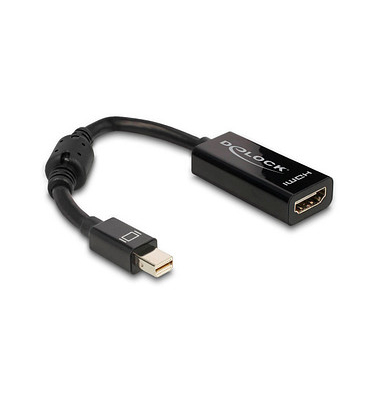 DeLOCK Mini-DisplayPortHDMI Adapter 0,12 m schwarz