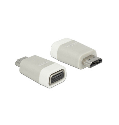 DeLOCK HDMI, VGA Adapter weiß