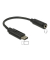 DeLOCK USB C3,5 mm Adapter 0,14 m schwarz