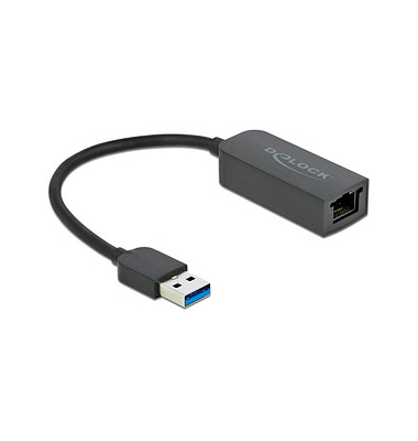DeLOCK USB 3.2 ARJ45 Adapter 0,16 m schwarz