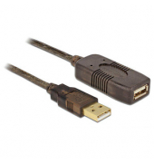 DeLOCK USB 2.0 A Kabel 5,0 m schwarz