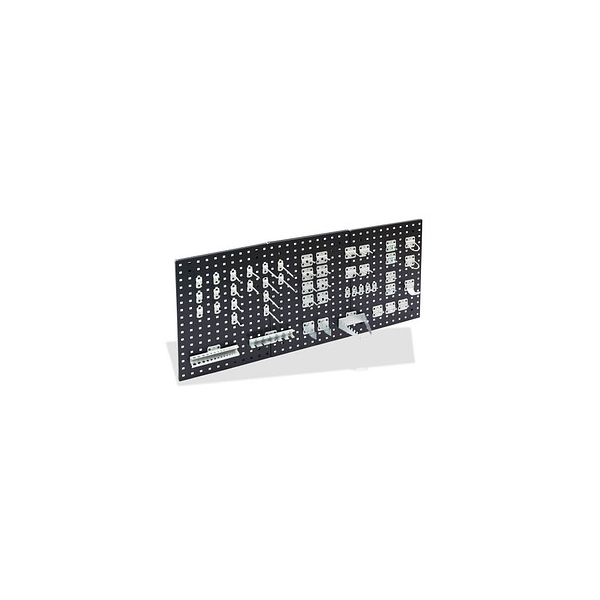 4050049232203 - Werkzeughalter Set ADB 50-teilig für Lochwände mit 4-Kantlochung 10 x 10 mm & Lochabstand 38 mm Stahl pulverbeschichtet weißaluminium RAL 9006 4050049232203 - Werkzeughalter Set ADB 50-teilig für Lochwände mit 4-Kantlochung 10 x 10 mm & Lochabstand 38 mm Stahl pulverbeschichtet weißaluminium RAL 9006