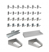 Haken-Sortiment 32-teilig Lochwand-Haken-Sortiment