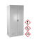 ADB Umweltschrank 40729 lichtgrau 92,0 x 58,0 x 192,0 cm, aufgebaut