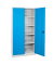 ADB Stahlschrank 40751 lichtgrau, lichtblau 92,0 x 50,0 x 195,0 cm, aufgebaut