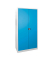 ADB Stahlschrank 40751 lichtgrau, lichtblau 92,0 x 50,0 x 195,0 cm, aufgebaut