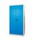 ADB Stahlschrank 40751 lichtgrau, lichtblau 92,0 x 50,0 x 195,0 cm, aufgebaut