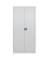 ADB Stahlschrank 40752 lichtgrau 92,0 x 60,0 x 195,0 cm, aufgebaut